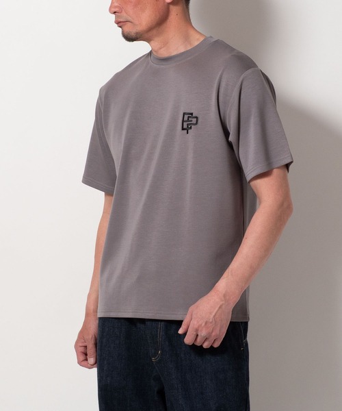 BAYBLO(ベイブロ)の「(SA) ワンポイント ロゴ 刺繍 半袖 Tシャツ(Tシャツ/カットソー・メンズ・ホワイト/レディッシュグレー/ネイビー/ブラック・M/LL/L)」の21枚目の写真