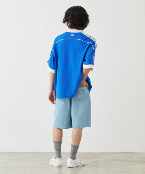 NIKE(ナイキ)の「ナイキ スポーツウェア メンズ デニム ショートパンツ / Nike Sportswear Men's Denim Shorts IR6783-493 Ashen Slate(デニムパンツ・メンズ・グレー・40/38/36/34/32/30/28)」の9枚目の写真