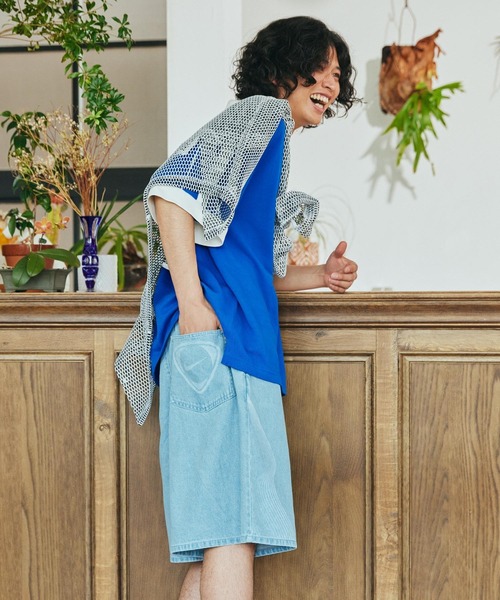 NIKE(ナイキ)の「ナイキ スポーツウェア メンズ デニム ショートパンツ / Nike Sportswear Men's Denim Shorts IR6783-493 Ashen Slate(デニムパンツ・メンズ・グレー・40/38/36/34/32/30/28)」の10枚目の写真