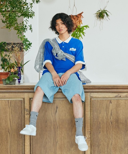 NIKE(ナイキ)の「ナイキ スポーツウェア メンズ デニム ショートパンツ / Nike Sportswear Men's Denim Shorts IR6783-493 Ashen Slate(デニムパンツ・メンズ・グレー・40/38/36/34/32/30/28)」の11枚目の写真