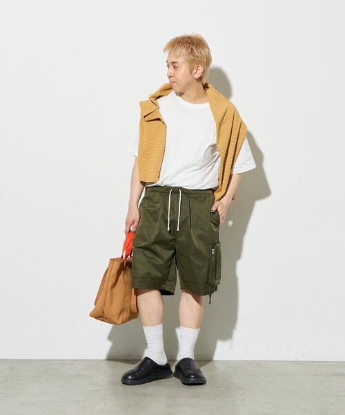 B-DAY STORE(ビーデイストア)の「【B-DAY STORE】ビックポケットショートパンツ ユニセックス(その他パンツ・レディース・カーキ/ネイビー・0)」の9枚目の写真