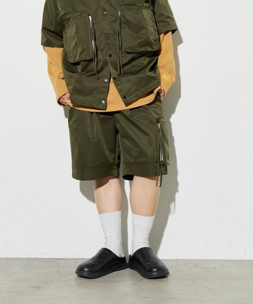 B-DAY STORE(ビーデイストア)の「【B-DAY STORE】ビックポケットショートパンツ ユニセックス(その他パンツ・レディース・カーキ/ネイビー・0)」の12枚目の写真