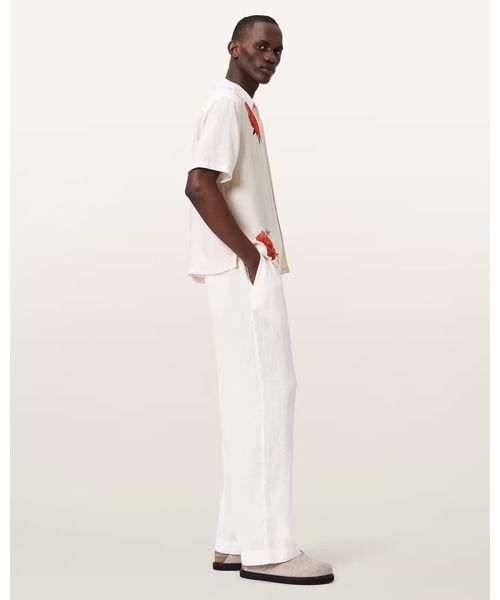 ALLSAINTS(オールセインツ)の「FLEUR FAZED BOXY SHORT SLEEVE SHIRT | FLEUR FAZED ボクシー 半袖 シャツ(シャツ/ブラウス・メンズ・ホワイト系その他・XS/S)」の5枚目の写真
