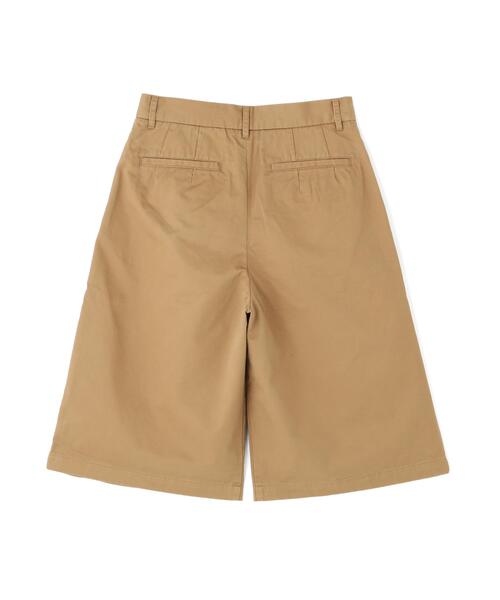 Toironier（トワロニエ）の「Toironier/トワロニエ/2TUCK LONG SHORTS（その他パンツ・メンズ・キャメル/ブラック・2/1）」の4枚目の写真