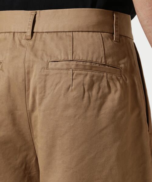 Toironier(トワロニエ)の「Toironier/トワロニエ/2TUCK LONG SHORTS(その他パンツ・メンズ・キャメル/ブラック・2/1)」の16枚目の写真