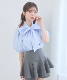 レディボウタイブラウス