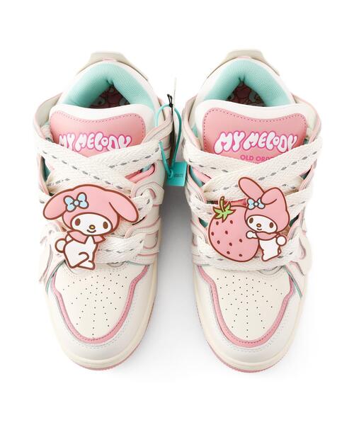 OLD ORDER（オールドオーダー）の「OLD ORDER/オールドオーダー/SANRIO SKATER001 My Melody（スニーカー・レディース・ピンク・40/39/38/37/36）」の6枚目の写真