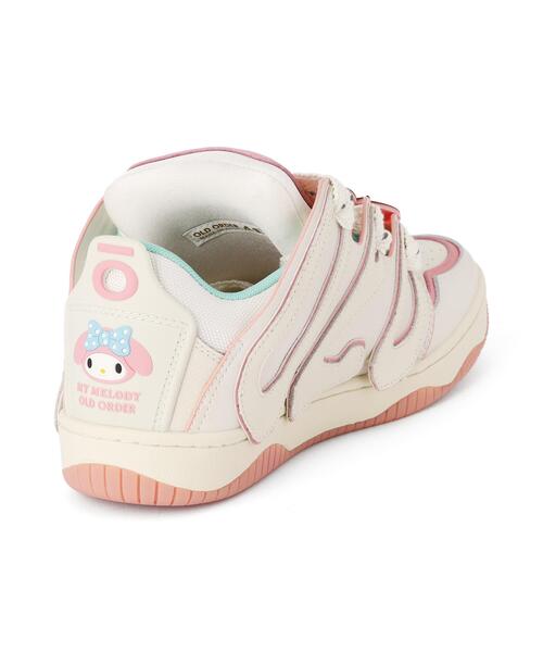 OLD ORDER（オールドオーダー）の「OLD ORDER/オールドオーダー/SANRIO SKATER001 My Melody（スニーカー・レディース・ピンク・40/39/38/37/36）」の8枚目の写真