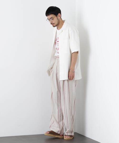 NANO universe（ナノユニバース）の「｢FRENCH LINEN｣ ストライプスラックス（スラックス・メンズ・その他3/その他2/その他1・L/M/S）」の7枚目の写真