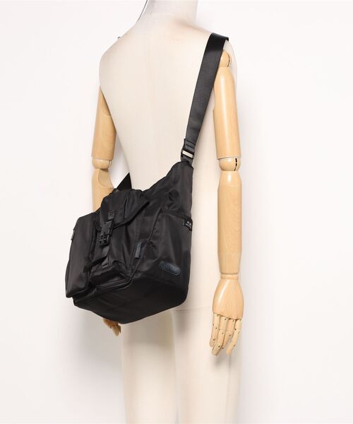 Plug(プラグ)の「【plug / プラグ】 × OUTDOOR ショルダーバッグ(ショルダーバッグ・メンズ・グレー/ブラック・FREE)」の3枚目の写真