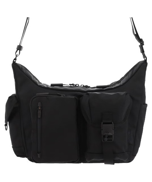 Plug(プラグ)の「【plug / プラグ】 × OUTDOOR ショルダーバッグ(ショルダーバッグ・メンズ・グレー/ブラック・FREE)」の5枚目の写真
