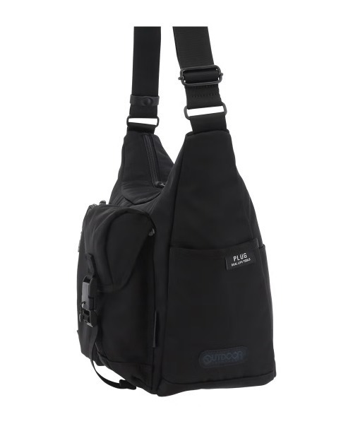 Plug(プラグ)の「【plug / プラグ】 × OUTDOOR ショルダーバッグ(ショルダーバッグ・メンズ・グレー/ブラック・FREE)」の7枚目の写真