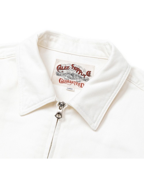 CALEE(キャリー)の「CALEE LOGO SWINGTOP(テーラードジャケット・メンズ・ホワイト・LARGE/MEDIUM)」の4枚目の写真