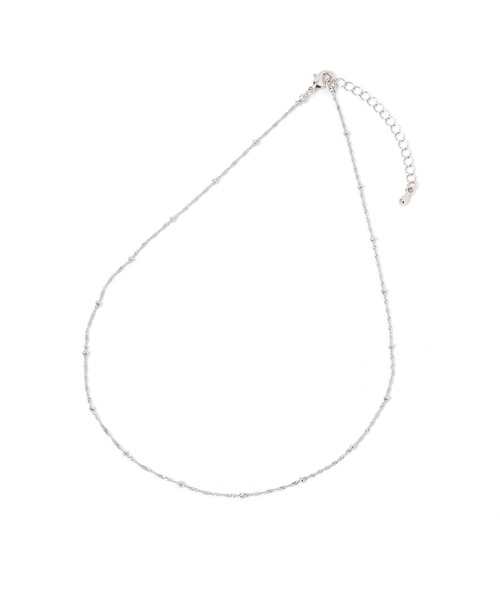 Heather(ヘザー)の「リボンモチーフ2連ネックレス 856474(ネックレス・レディース・シルバー/ゴールド・ONE SIZE)」の6枚目の写真