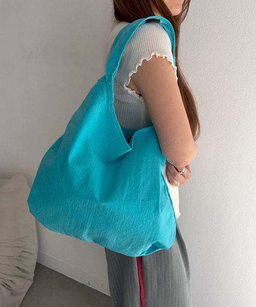 SEN TOKYO(セントーキョー)の「Polka dot one-shoulder bag/水玉 ドット柄 ワンショルダーバッグ(ショルダーバッグ・レディース・ブルー・FREE)」の14枚目の写真