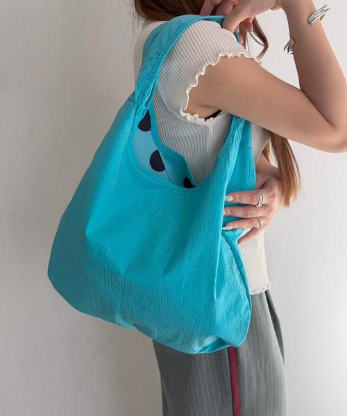 SEN TOKYO(セントーキョー)の「Polka dot one-shoulder bag/水玉 ドット柄 ワンショルダーバッグ(ショルダーバッグ・レディース・ブルー・FREE)」の15枚目の写真