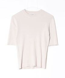 CLANE（クラネ）の「H/N HALF SLEEVE RIB KNIT TOPS 10106-2293（ニット/セーター）」
