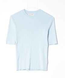 CLANE（クラネ）の「H/N HALF SLEEVE RIB KNIT TOPS 10106-2293（ニット/セーター）」