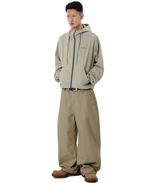OY（オーワイ）の「『OY/オーワイ』WIDE VOLUME CHINO PANTS/ワイドボリュームチノパンツ（チノパンツ・メンズ・ベージュ・L/M/S）」の5枚目の写真