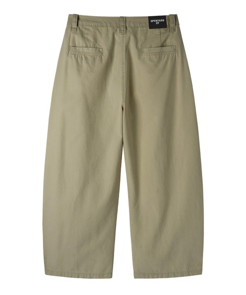 OY（オーワイ）の「『OY/オーワイ』WIDE VOLUME CHINO PANTS/ワイドボリュームチノパンツ（チノパンツ・メンズ・ベージュ・L/M/S）」の2枚目の写真