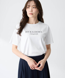 スムースロゴTシャツ【すごツヤ・UVカット・接触冷感】