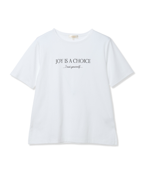 A/C DESIGN BY ALPHA CUBIC（エーシーデザインバイアルファキュービック）の「スムースロゴTシャツ【すごツヤ・UVカット・接触冷感】（Tシャツ/カットソー・レディース・サックスブルー/オフホワイト・L/M）」の20枚目の写真