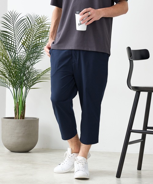 Blue Standard (ブルースタンダード)の「【BLUE STANDARD/ブルースタンダード】【抜群の通気性と軽さを実現!新素材エアースルーテック】クロップドパンツ 7分丈パンツ 吸水速乾 軽量 全方向ストレッチ メッシュ素材(その他パンツ・メンズ・グレー/ネイビー/ブラック・LARGE/MEDIUM/X-LARGE)」の16枚目の写真