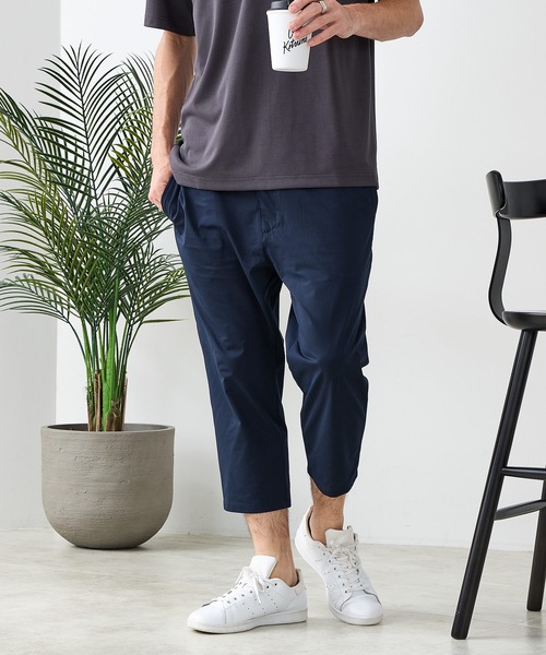 Blue Standard (ブルースタンダード)の「【BLUE STANDARD/ブルースタンダード】【抜群の通気性と軽さを実現!新素材エアースルーテック】クロップドパンツ 7分丈パンツ 吸水速乾 軽量 全方向ストレッチ メッシュ素材(その他パンツ・メンズ・グレー/ネイビー/ブラック・LARGE/MEDIUM/X-LARGE)」の17枚目の写真