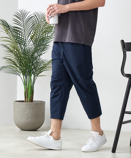 Blue Standard (ブルースタンダード)の「【BLUE STANDARD/ブルースタンダード】【抜群の通気性と軽さを実現!新素材エアースルーテック】クロップドパンツ 7分丈パンツ 吸水速乾 軽量 全方向ストレッチ メッシュ素材(その他パンツ・メンズ・グレー/ネイビー/ブラック・LARGE/MEDIUM/X-LARGE)」の18枚目の写真