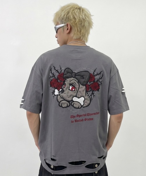 A'GEM/9 × .kom 『GALFY/ガルフィー』 /薔薇ハート Tシャツ セレクト