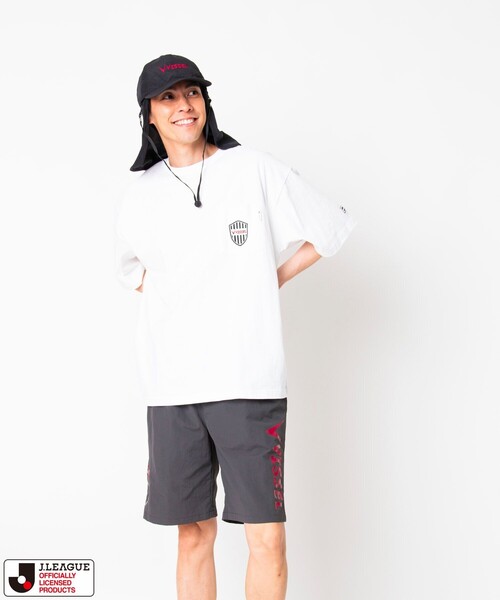 FREAK'S STORE（フリークスストア）の「J.LEAGUE×FREAK'S STORE 別注 SUPPORTERS NYLON SHORTS 【ヴィッセル神戸】（その他パンツ・メンズ・チャコールグレー/ブラック・SMALL/MEDIUM/LARGE）」の8枚目の写真