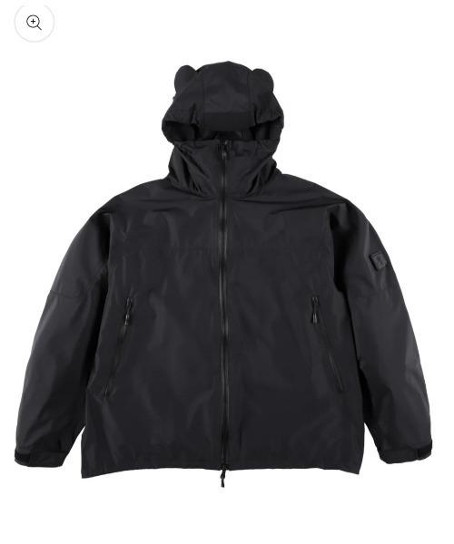 PHINGERIN(フィンガリン)の「【PHINGERIN】フィンガリン CUMALICE SHELL JACKET RESMILDIV(ナイロンジャケット・メンズ・グレー/ブラック・LARGE/XX-LARGE)」の2枚目の写真