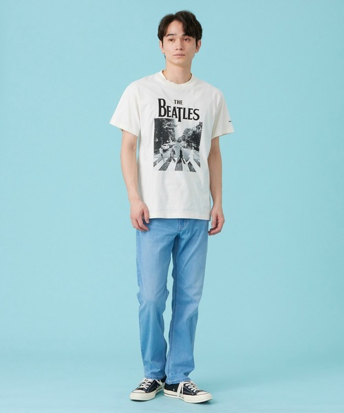 Lee(リー)の「Wrangler/ラングラー PRINT T-SHIRTS【BEATLES】(Tシャツ/カットソー・メンズ・ホワイト/ブラック・SMALL/MEDIUM/LARGE/X-LARGE)」の11枚目の写真