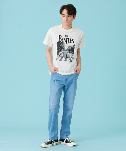 Lee(リー)の「Wrangler/ラングラー PRINT T-SHIRTS【BEATLES】(Tシャツ/カットソー・メンズ・ホワイト/ブラック・SMALL/MEDIUM/LARGE/X-LARGE)」の13枚目の写真
