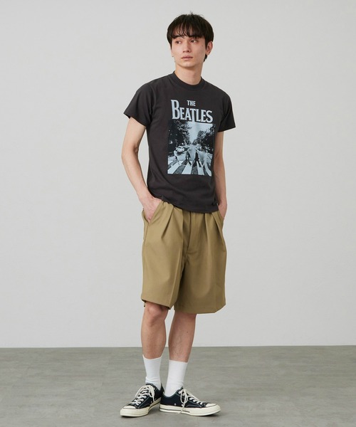 Lee(リー)の「Wrangler/ラングラー PRINT T-SHIRTS【BEATLES】(Tシャツ/カットソー・メンズ・ホワイト/ブラック・SMALL/MEDIUM/LARGE/X-LARGE)」の22枚目の写真