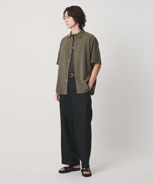 BEAUTY&YOUTH UNITED ARROWS(ビューティーアンドユースユナイテッドアローズ)の「ライト ウェーブ トリクシオン レギュラー シャツ GRANDE TAPERD型(シャツ/ブラウス・メンズ・ライトグレー/ダークグリーン/ライトブルー/ダークグレー・L/M/XL/S)」の10枚目の写真