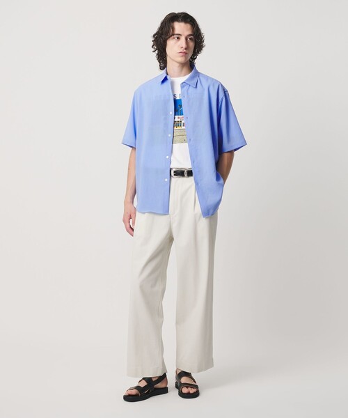 BEAUTY&YOUTH UNITED ARROWS(ビューティーアンドユースユナイテッドアローズ)の「ライト ウェーブ トリクシオン レギュラー シャツ GRANDE TAPERD型(シャツ/ブラウス・メンズ・ライトグレー/ダークグリーン/ライトブルー/ダークグレー・L/M/XL/S)」の13枚目の写真