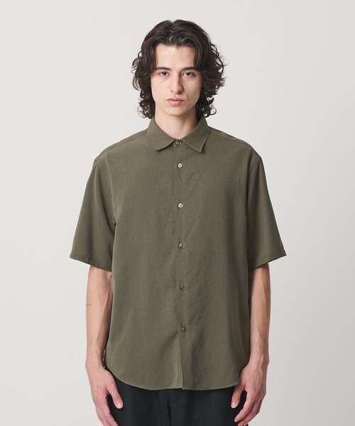BEAUTY&YOUTH UNITED ARROWS(ビューティーアンドユースユナイテッドアローズ)の「ライト ウェーブ トリクシオン レギュラー シャツ GRANDE TAPERD型(シャツ/ブラウス・メンズ・ライトグレー/ダークグリーン/ライトブルー/ダークグレー・L/M/XL/S)」の15枚目の写真