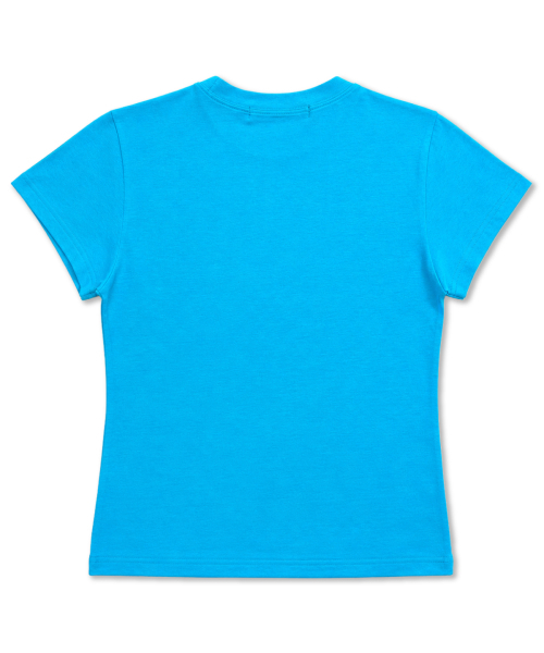 DAMISH(ダミシュ)の「ホースグラフィックパステルトンスリムTシャツ_ブルー(Tシャツ/カットソー・レディース・ブルー・OS)」の13枚目の写真