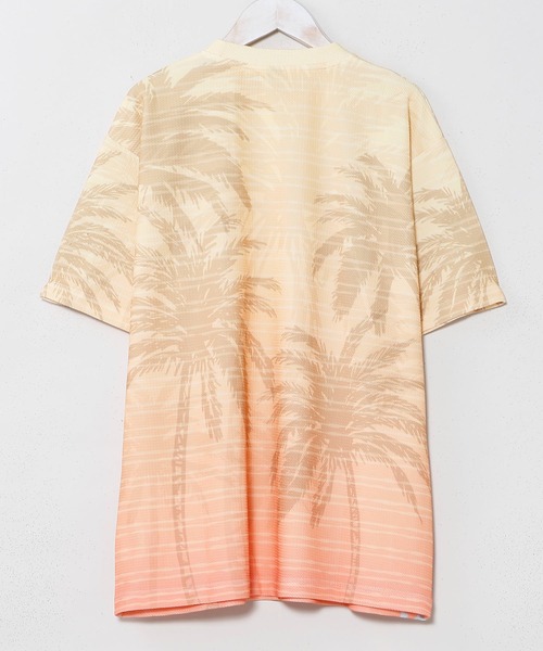 Kahiko(カヒコ)の「【Kahiko】SURF&Palms カカパメンズTシャツ(Tシャツ/カットソー・メンズ・ブルー/ホワイト/オレンジ/ネイビー・FREE)」の6枚目の写真