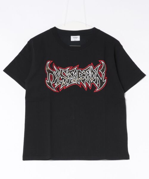 BAYBLO(ベイブロ)の「(SF) edakka コットン100% 迷彩 生地 貼付け 刺繍 韓国ストリート Y2K Tシャツ(Tシャツ/カットソー・メンズ・ブラック系1/ブラック系2/ホワイト系1・MEDIUM/LARGE/SMALL)」の18枚目の写真