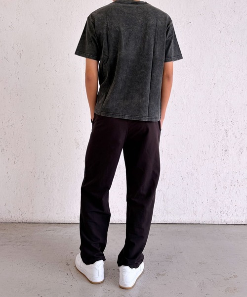 BAYBLO(ベイブロ)の「(SF) edakka コットン100% 迷彩 生地 貼付け 刺繍 韓国ストリート Y2K Tシャツ(Tシャツ/カットソー・メンズ・ブラック系1/ブラック系2/ホワイト系1・MEDIUM/LARGE/SMALL)」の14枚目の写真
