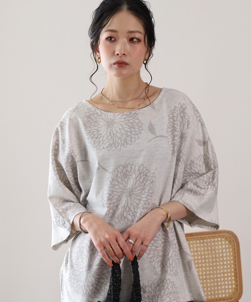 BARNDOOR（バーンドア）の「20天竺ドルマンプルオーバー 26SS（Tシャツ/カットソー・レディース・オートミール・FREE）」の20枚目の写真