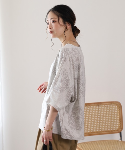 BARNDOOR（バーンドア）の「20天竺ドルマンプルオーバー 26SS（Tシャツ/カットソー・レディース・オートミール・FREE）」の21枚目の写真