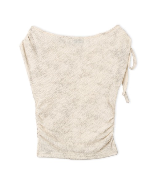atmos pink（アトモスピンク）の「atmos pink Tie Point One Shoulder Tops / アトモスピンク タイ ポイント ワン ショルダー トップス（その他トップス・レディース・グリーン/ピンク/ホワイト・FREE）」の18枚目の写真