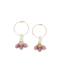 Jチェコフープビーズピアス/ 898395