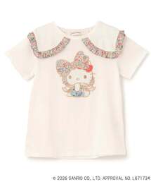 sense of wonder | 【ハローキティ/マイメロディ】リバティアップリケフリルTシャツ(Tシャツ/カットソー)