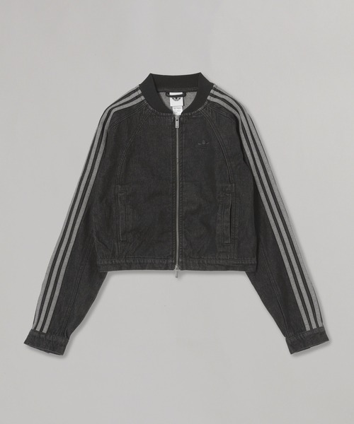 adidas(アディダス)の「SST 2.0 TRACKTOP DENIM KQ6467(ブルゾン・メンズ・ブラック・MEDIUM/LARGE/X-LARGE)」の1枚目の写真