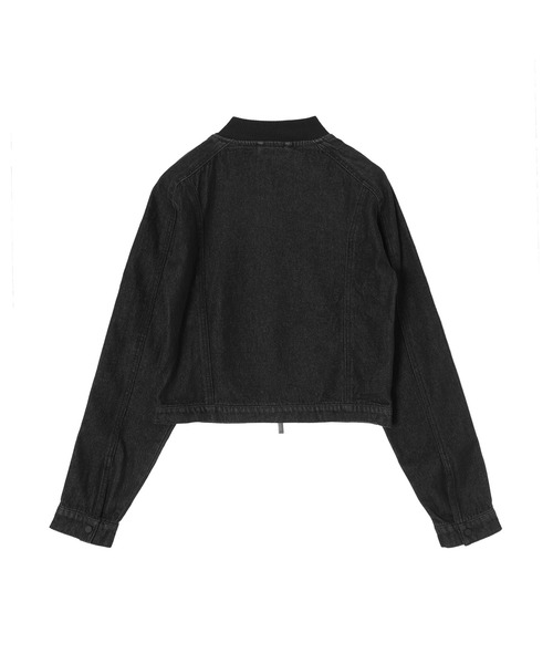 adidas(アディダス)の「SST 2.0 TRACKTOP DENIM KQ6467(ブルゾン・メンズ・ブラック・MEDIUM/LARGE/X-LARGE)」の3枚目の写真