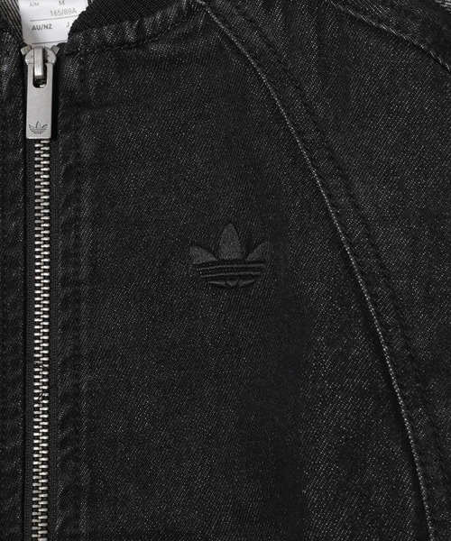 adidas(アディダス)の「SST 2.0 TRACKTOP DENIM KQ6467(ブルゾン・メンズ・ブラック・MEDIUM/LARGE/X-LARGE)」の5枚目の写真